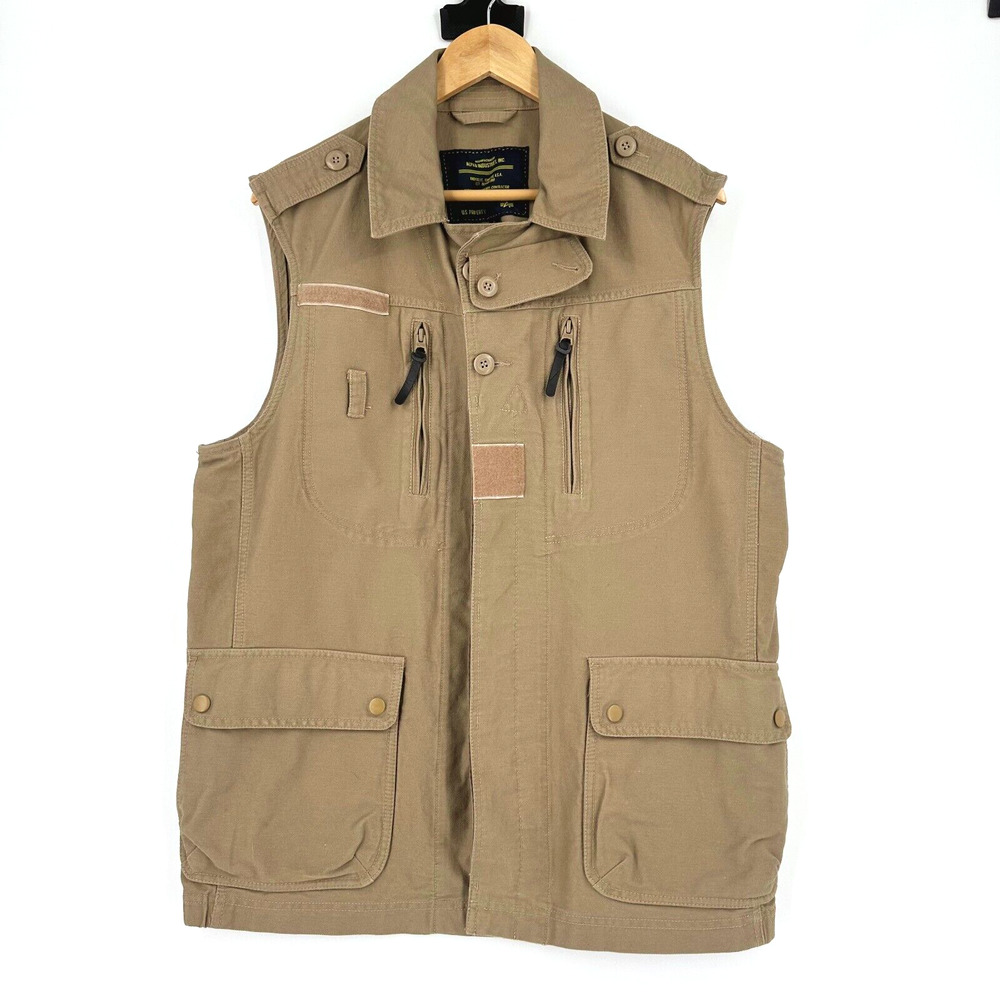 Alpha Industries Tan Utility Field Vest
